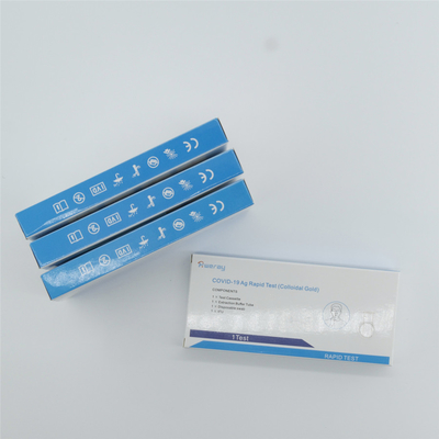 FDA स्वीकृत स्वैब के साथ OEM या ODM सर्विस रैपिड एंटीजन टेस्ट किट