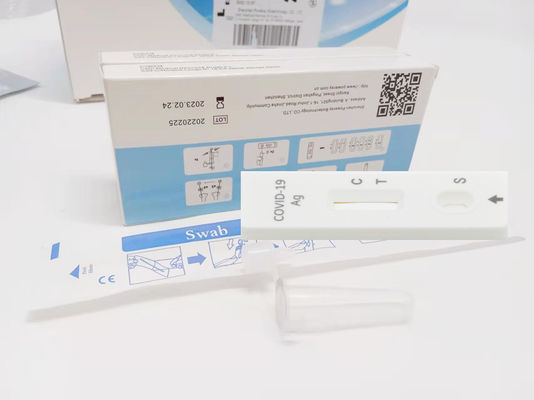 गुणवत्ता  OEM ODM Welcome Swab Antigen Rapid Test 15 Minutes Disposable फैक्टरी