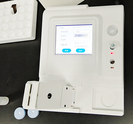 रक्त का नमूना पूरी तरह से स्वचालित Hba1c विश्लेषक ग्लाइकोहीमोग्लोबिन