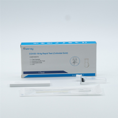 FDA स्वीकृत स्वैब के साथ OEM या ODM सर्विस रैपिड एंटीजन टेस्ट किट