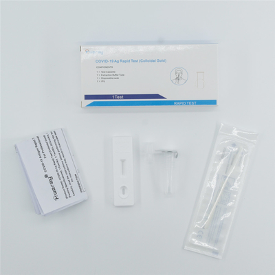 FDA स्वीकृत स्वैब के साथ OEM या ODM सर्विस रैपिड एंटीजन टेस्ट किट